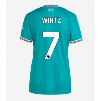 Billige Fotballdrakt Liverpool Florian Wirtz #7 Replika Tredjedrakt Dame 2025-26 Kortermet